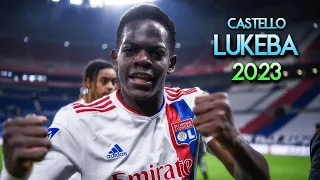 Castello Lukeba 2023 💪🏿 Defensive Skills & Tackles ► OLYMPIQUE LYON