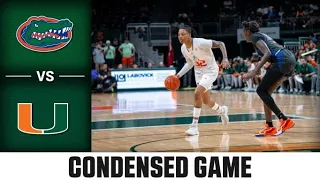 Florida vs. Miami Condensed Game | 2022-23 ACC Women’s Basketball