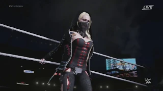 Maria Brink from IN THIS MOMENT in WWE (Entrance)