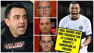 La Próxima temporada será más dura para XAVI si MBAPPÉ llega a REAL MADRID | Jorge Ramos y su Banda