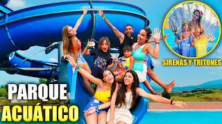 24 HORAS EN UN PARQUE ACUÁTICO CON 5 HIJOS | Familia Amiguindy