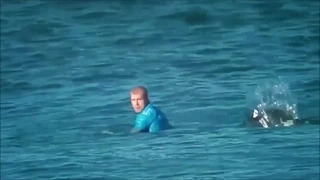 Shark Attacks World Champion Surfer During Competition