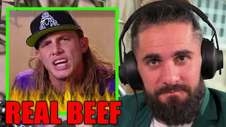 Seth Rollins Admits He Has "Real Life Beef" w/ Matt Riddle