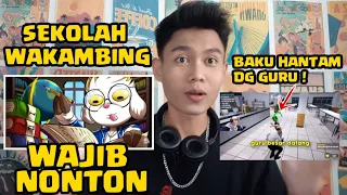 SEKOLAH WAKAMBING ! GURU KENA BUL1 MURID-MURID N4K4L !! INDONESIA REACTION