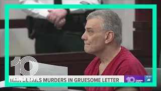 Tampa man details murders from 19 years ago in gruesome letter