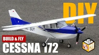 Cessna 172 RC Plane - DIY Build and Fly