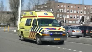 Compilatie Chevy Ambulance in Regio Amsterdam.