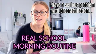 Relatable School Morning Routine - procrastination is REAL! send help....