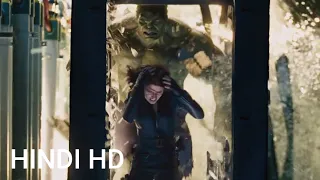 AVENGERS: The Hulk VS Black Widow Clip In Hindi HD