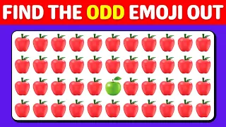 Find The ODD Emoji Out 🍎🍓 | Fruit Emoji Quiz | Easy, Medium, Hard