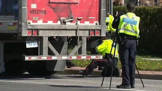 11-year-old boy struck by transport truck in Toronto