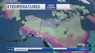 A closer look into the blast of arctic air headed our way