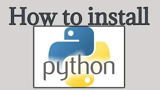 How To Install python in windows,  #python #sublime