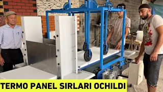 UZB YANGILIK TASHQI FASAT QOTILI TERMO PANEL JIDKIY KAMEN MANA