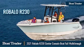 2021 Robalo R230 Center Console Walkthrough Boat Review