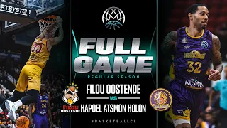 Filou Oostende v Hapoel Atsmon Holon | Full Game | Basketball Champions League 2022/23