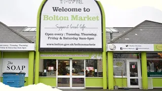 Bolton Market in Manchester 🇬🇧