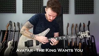 Avatar - The King Wants You (Guitar Cover + Solo / One Take)