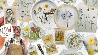 10 Pressed Flowers Crafts (that don't suck)