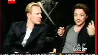 Don Geronimo James McAvoy Michael Fassbender XMen Interview Good Day Sacramento 05-26-2011.mpg