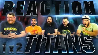 Titans 1x2 REACTION!! "Hawk and Dove"