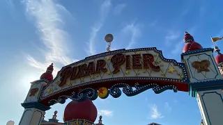 Disney's California Adventure Park - 4K POV Incredicoaster Ride - Pixar Pier