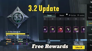 3.2 Update is Started 😎| Free Rewards are Available | PUBG Mobile