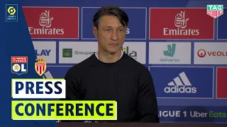 Press Conference OLYMPIQUE LYONNAIS - AS MONACO (4-1) - Week 8 / 2020-2021