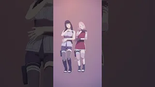 JISOO - 꽃(FLOWER) - Sakura*Hinata | Naruto MMD