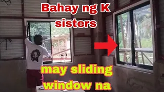 Bahay ng K sisters may sliding window na.