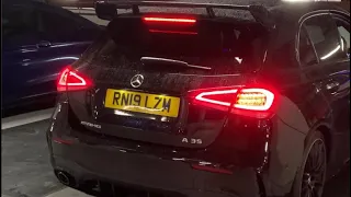 A35 AMG Cold Start And Exhaust Sounds!!!