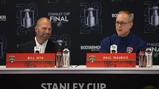 Bill Zito & Paul Maurice | Stanley Cup Final Media Day | 6.7.24