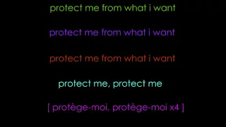 Protège-Moi by Placebo with Lyrics