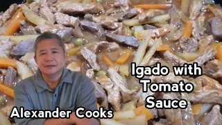 Igado with Tomato Sauce | Alexander Cooks 👨‍🍳