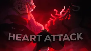 Luffy vs Kaido - Heart Attack [Edit/AMV]