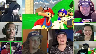 SMG4: Mario And... The Well [REACTION MASH-UP]#613