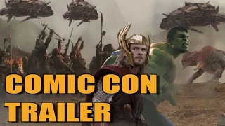Thor ragnarok comic con trailer