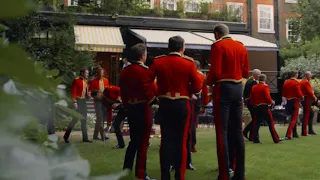 The Goring Welcomes The Household Cavalry