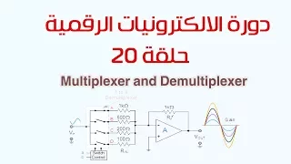 دورة الالكترونيات الرقمية:: 20- الدوائر التجميعية ومنها (Multiplexer and Demultiplexer )