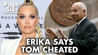 Erika Jayne allegedly divorcing Tom Girardi over cheating allegations | Page Six Celebrity News