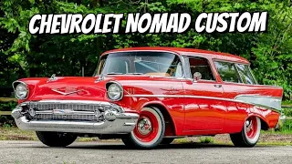 Sessão Nostagia: Chevrolet Nomad Custom 1957 - Clássicos Antigos