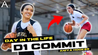 Day in the Life of a D1 Basketball Commit: Aniya Hooker