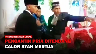 Calon Ayah Mertua Tendang Pengantin Pria Saat Proses Akad Nikah