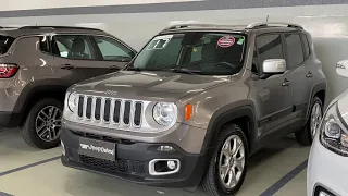 Jeep Aeroporto semi novos Jeep Renegade Limited 17 | Longitude 17 60.000km (11) 98994-9209 Marcelo