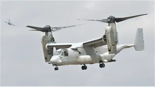 (4K) Great Texas Airshow 2022: V-22 Osprey Demo!