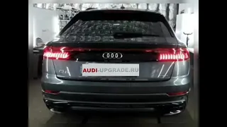 Активация анимации задних фонарей в стиле #RSQ8 на #Q8 .audi-upgrade.ru