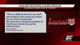 Loveland High School cancels class to mourn sudden loss of teacher