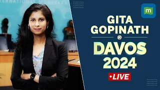 LIVE: Gita Gopinath Talks About Tackling High Inflation Amidst High Interest Rates at WEF|Davos 2024