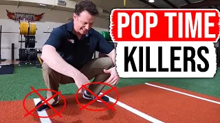 3 Pop Time Killers All Catchers MUST AVOID!  (Fix these and stop base runners from stealing on you!)