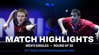 Benedikt Duda vs Lubomir Jancarik | MS R32 | WTT Star Contender Bangkok 2023